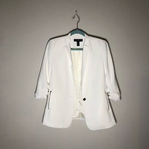 Forever 21 White Blazer Size Medium